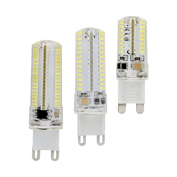 Silicone Ampoule G9 LED Corn Bulb 220V 110V Spotlight lamp Bombillas 64 104 152leds Replace 20W 30W 40W Halogen light Lamparas
Silicone Ampoule G9 LED Corn Bulb 220V 110V Spotlight lamp Bombillas 64 104 152leds Replace 20W 30W 40W Halogen light Lamparas