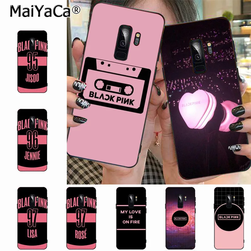 MaiYaCa Kpop Blackpink Ultra Thin Cartoon Pattern Phone Case for samsung galaxy s9 plus s7 s6edge s8 plus s5 case
MaiYaCa Kpop Blackpink Ultra Thin Cartoon Pattern Phone Case for samsung galaxy s9 plus s7 s6edge s8 plus s5 case