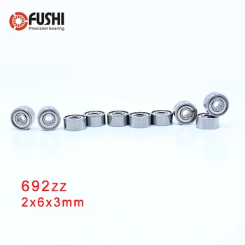 692ZZ ABEC-1 (10PCS) 2x6x3mm Miniature Ball Bearings 619/2ZZ 
692ZZ ABEC-1 (10PCS) 2x6x3mm Miniature Ball Bearings 619/2ZZ