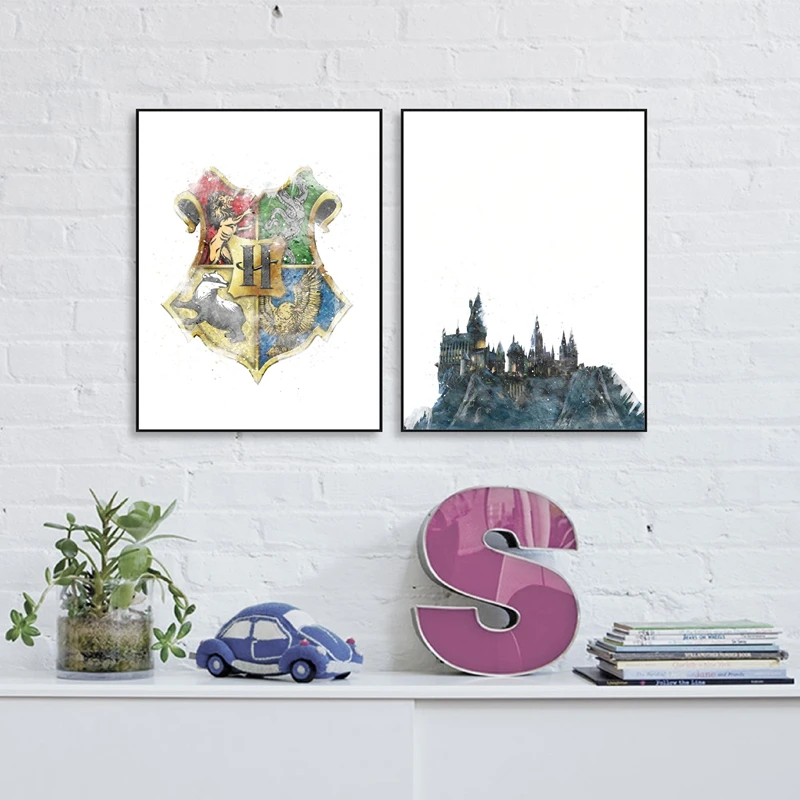 Harry Decor Canvas Art Painting and Poster , Castle and logo Canvas Painting Wall Art Picture Living Room Home Decor
Harry Decor Canvas Art Painting and Poster , Castle and logo Canvas Painting Wall Art Picture Living Room Home Decor