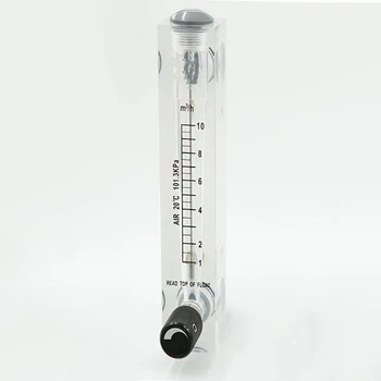 1-10m3/h 1/2" BSPT Male Thread PMMA Panel Type Gas Float Flowmeter Air Flow Meter Rotameter With Control Valve
1-10m3/h 1/2" BSPT Male Thread PMMA Panel Type Gas Float Flowmeter Air Flow Meter Rotameter With Control Valve