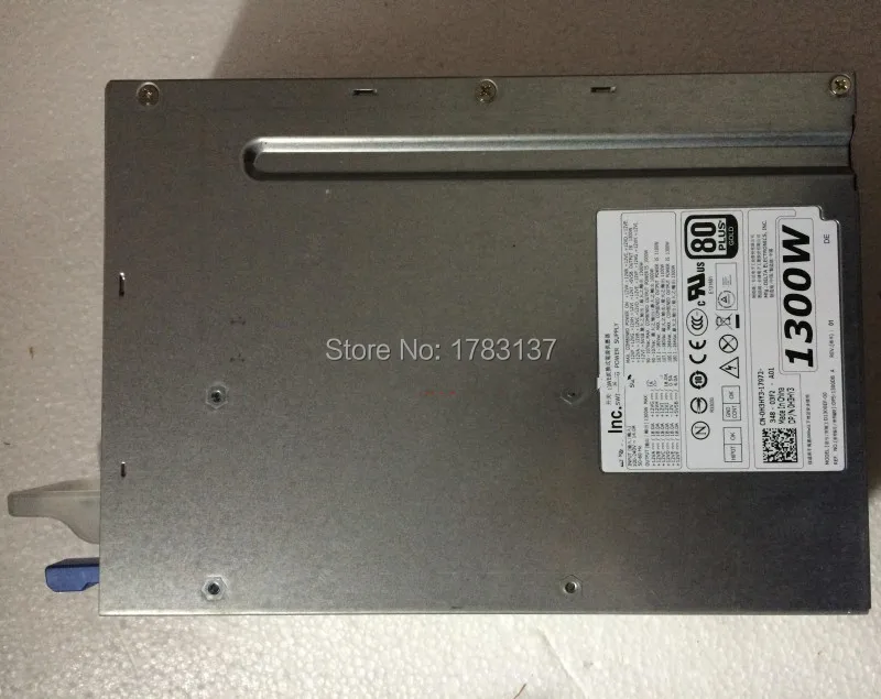 DHL Бесплатная доставка H3HY3 0H3HY3 D1300EF-00 DPS-1300DB A 1300W блок питания для T7600 T7610 T7910 рабочая