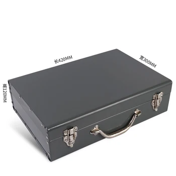 Household Electric Tool Iron Toolbox Storage Box Portable metal box 40x30x12cm Y
Household Electric Tool Iron Toolbox Storage Box Portable metal box 40x30x12cm Y