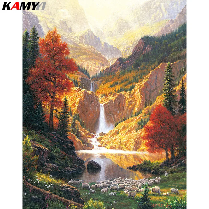 5D DIY Diamond Painting Embroidery waterfall Crystal Drawing Needlework Gift Full Diamond Mosaic Cross stitch Home Decor XY1
5D DIY Diamond Painting Embroidery waterfall Crystal Drawing Needlework Gift Full Diamond Mosaic Cross stitch Home Decor XY1