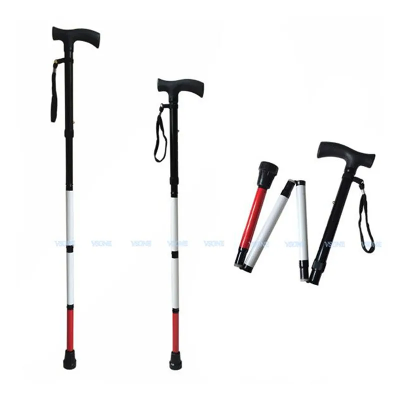 Adjustable Folding Support Cane for the Blind 33 inch - 37 inch (Folds Down 4 Sections)
Adjustable Folding Support Cane for the Blind 33 inch - 37 inch (Folds Down 4 Sections)