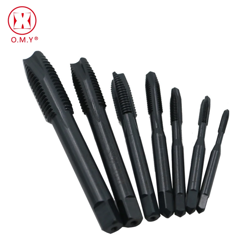 OMY 7pc Machine Taps Kit Metric Plug Hand Tap Drill Bits HSS M2 Screw Spiral Point Thread M3 M4 M5 M6 M8 M10 M12 Metalworking
OMY 7pc Machine Taps Kit Metric Plug Hand Tap Drill Bits HSS M2 Screw Spiral Point Thread M3 M4 M5 M6 M8 M10 M12 Metalworking