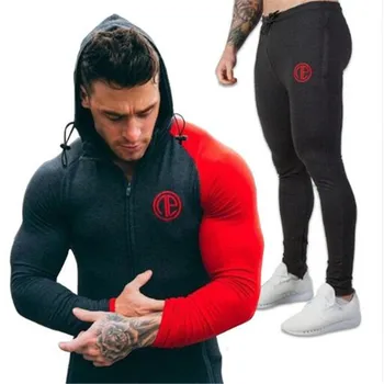 Jogging suit men's sports suit running gym sportswear fitness sportswear men's hoodies + pants exercise leggings men's suit
Jogging suit men's sports suit running gym sportswear fitness sportswear men's hoodies + pants exercise leggings men's suit