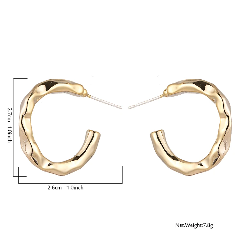 YMYW Fashion Brand Korean Minimalist Copper Stud Earrings New Arrival S925 Silver Pin Geometric Round Charm Earrings For Women
YMYW Fashion Brand Korean Minimalist Copper Stud Earrings New Arrival S925 Silver Pin Geometric Round Charm Earrings For Women
