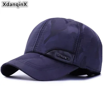 XdanqinX Winter Men's Earmuffs Hat Thick Cotton Baseball Caps Adjustable Head Size Brands Cap Snapback Cap Bone Warm Dad Hats
XdanqinX Winter Men's Earmuffs Hat Thick Cotton Baseball Caps Adjustable Head Size Brands Cap Snapback Cap Bone Warm Dad Hats