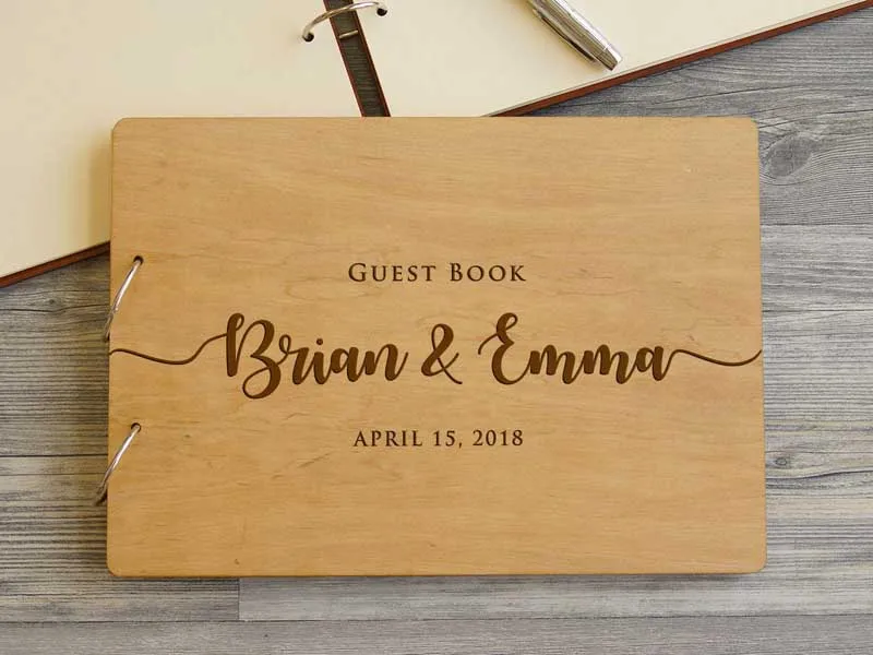 Personalized Wedding Guest Book Signature,Exquisite Engagement Photo Album Unique Customized Gifts for Bride and Groom Weeding G
Personalized Wedding Guest Book Signature,Exquisite Engagement Photo Album Unique Customized Gifts for Bride and Groom Weeding G