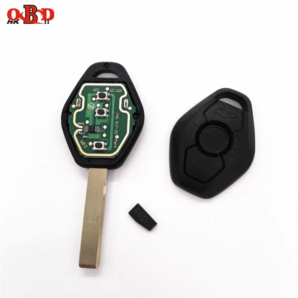 HKOBDII 433/315MHz 3 Buttons General Straight Remote Car Key 7935/ID44 Chip FOR BMW X3 X5 E38 E39 E46 EWS HU92 Blade
HKOBDII 433/315MHz 3 Buttons General Straight Remote Car Key 7935/ID44 Chip FOR BMW X3 X5 E38 E39 E46 EWS HU92 Blade