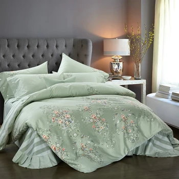 European Style Baroque Bedding Set 4pcs King Queen Size 100% Cotton Printed Duvet Cover Bed Sheet with Pillowcase
European Style Baroque Bedding Set 4pcs King Queen Size 100% Cotton Printed Duvet Cover Bed Sheet with Pillowcase