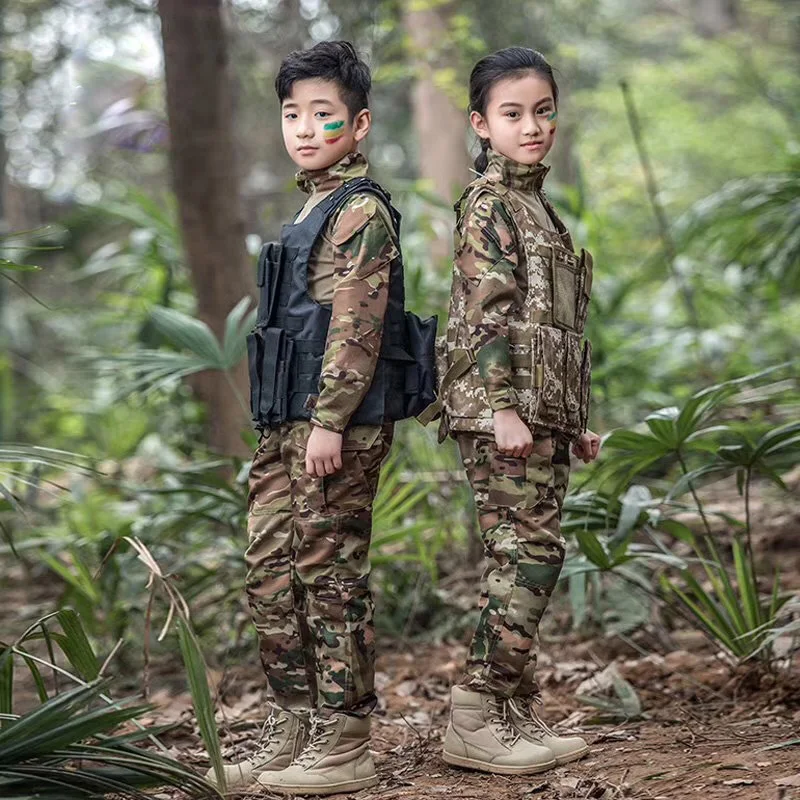 2019 New Tactical Scounts frog uniforms/ Kids tactical multicam uniforms/ Kids frog suit set CP/ Teenager CP military suits
2019 New Tactical Scounts frog uniforms/ Kids tactical multicam uniforms/ Kids frog suit set CP/ Teenager CP military suits