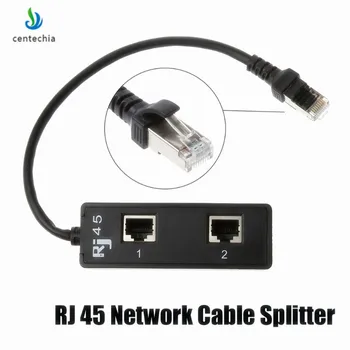 RJ45 1 Male to 2 Female Ports Ethernet Network Plug Cable Splitter Extension Adapter Male to Female Connector for routers hubs
RJ45 1 Male to 2 Female Ports Ethernet Network Plug Cable Splitter Extension Adapter Male to Female Connector for routers hubs