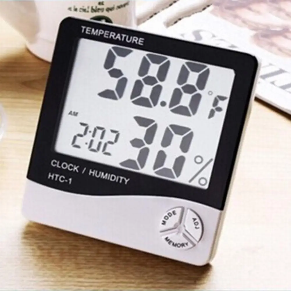 New Outdoor Indoor Digital Display Electronic Temperature Humidity Thermometer Meter
New Outdoor Indoor Digital Display Electronic Temperature Humidity Thermometer Meter