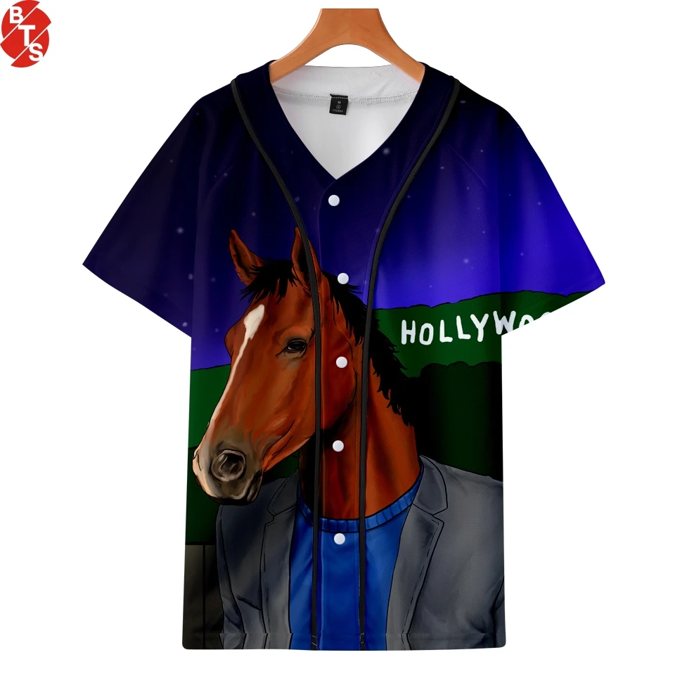 BOJACK HORSEMAN 3D Printed Baseball T-shirts Women/Men Fashion Summer Short Sleeve Animation Tshirt 2018 Casual Hot Sale Clothes
BOJACK HORSEMAN 3D Printed Baseball T-shirts Women/Men Fashion Summer Short Sleeve Animation Tshirt 2018 Casual Hot Sale Clothes
