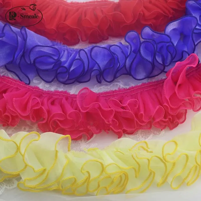 3Yards/lot Chiffon Pleated Lace Decoration Diy Handmade Clothes Hair Accessory Dress Clothes Accessories Pleated Laciness RS834
3Yards/lot Chiffon Pleated Lace Decoration Diy Handmade Clothes Hair Accessory Dress Clothes Accessories Pleated Laciness RS834
