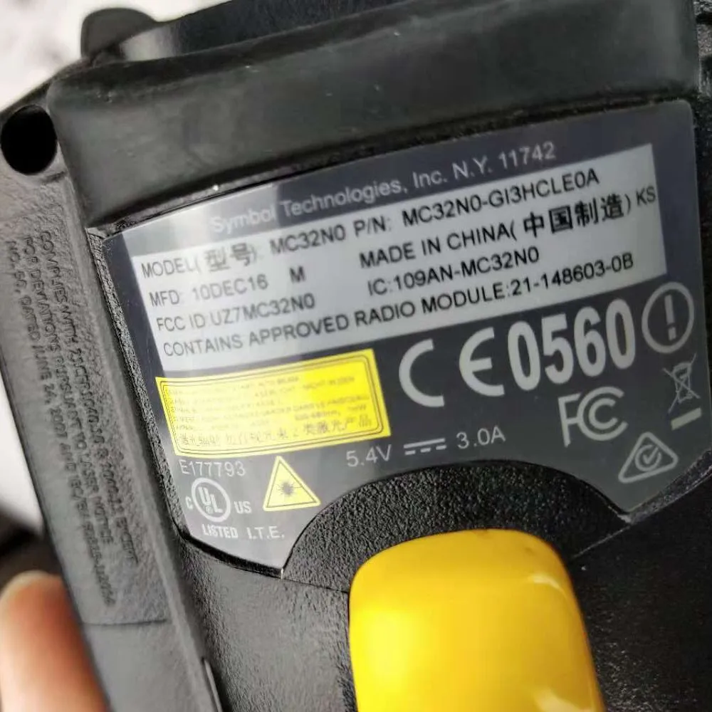 MC32N0 MC32N0-G For Motorola Symbol MC32N0-GI3HCLE0A 2D 38Key Computer Barcode Scanner
MC32N0 MC32N0-G For Motorola Symbol MC32N0-GI3HCLE0A 2D 38Key Computer Barcode Scanner