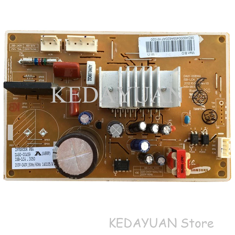 free shipping 100% test work for samsung Refrigerator frequency conversion board DA41-00814A DA92-00459A power board
free shipping 100% test work for samsung Refrigerator frequency conversion board DA41-00814A DA92-00459A power board