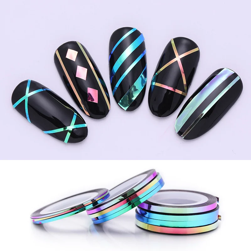4 Rolls/Set Nail Striping Tape Line Adhesive Decals DIY Nail Art Decorations DIY Colorful Chameleon 1mm 2mm 3mm
4 Rolls/Set Nail Striping Tape Line Adhesive Decals DIY Nail Art Decorations DIY Colorful Chameleon 1mm 2mm 3mm