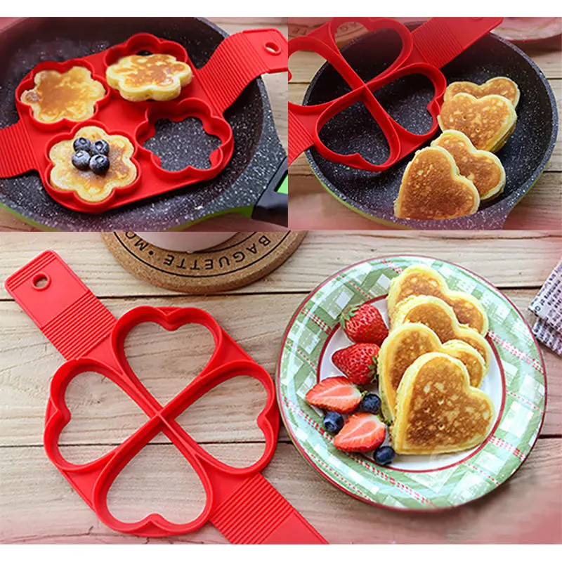 Non Stick Flippin' Fantastic Nonstick Pancake Maker Egg Ring Maker Kitchen Perfect Easy Pancakes Flip Breakfast Omelette Tools
Non Stick Flippin' Fantastic Nonstick Pancake Maker Egg Ring Maker Kitchen Perfect Easy Pancakes Flip Breakfast Omelette Tools
