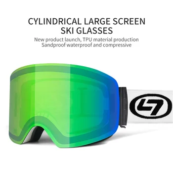 Ski Goggles Snow Glasses Men UV400 Anti-fog Coatings Skateboard Snowboard Skiing Eyewear Women Sunglasses Winter Outdoor Sports
Ski Goggles Snow Glasses Men UV400 Anti-fog Coatings Skateboard Snowboard Skiing Eyewear Women Sunglasses Winter Outdoor Sports