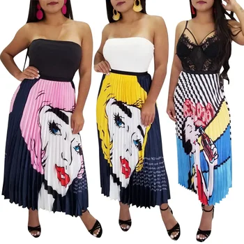 Fashion African Women Skirt Summer A-Line Skirts Digital printing Floor-Length Elegant vestidos High Waist Vintage Skirts
Fashion African Women Skirt Summer A-Line Skirts Digital printing Floor-Length Elegant vestidos High Waist Vintage Skirts