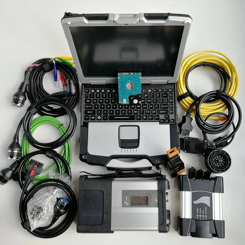 MB Star C5 and For BMW Icom Next with software 2 in 1TB new HDD installed well on Used laptop CF-30 for Auto Diagnosis
MB Star C5 and For BMW Icom Next with software 2 in 1TB new HDD installed well on Used laptop CF-30 for Auto Diagnosis