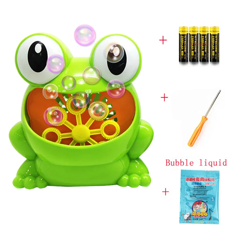 New Cute Frog Automatic Bubble Machine Blower wedding Maker Party Summer Outdoor Toy for Kids bubble machine wedding
New Cute Frog Automatic Bubble Machine Blower wedding Maker Party Summer Outdoor Toy for Kids bubble machine wedding