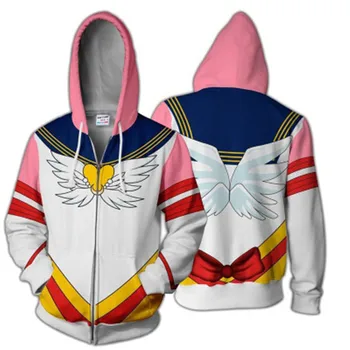 Cosplay Cardcaptor Sakura jacket 3D print Hoodies Streetwear Casual Sailor Moon jacket Sweatshirt women Coat costume adult
Cosplay Cardcaptor Sakura jacket 3D print Hoodies Streetwear Casual Sailor Moon jacket Sweatshirt women Coat costume adult