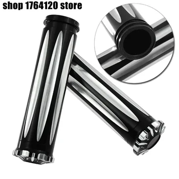 Motorcycle 1" CNC Grips Aluminum Handlebar Hand Grips For Harley Electronic Throttle Wire Touring Tri-Glide 2008-2016 2017
Motorcycle 1" CNC Grips Aluminum Handlebar Hand Grips For Harley Electronic Throttle Wire Touring Tri-Glide 2008-2016 2017
