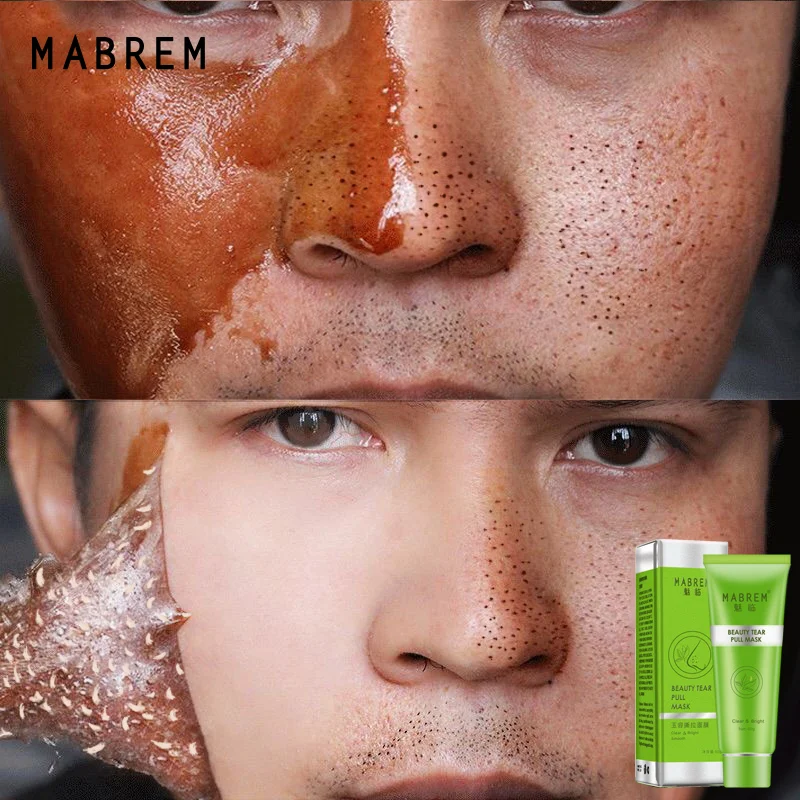 MABREM Remove Blackhead Tear Pull Mask Oil control Shrink Pore Improve Rough Skin Acne Blackhead Remover Mask Face Moisturizing 
MABREM Remove Blackhead Tear Pull Mask Oil control Shrink Pore Improve Rough Skin Acne Blackhead Remover Mask Face Moisturizing