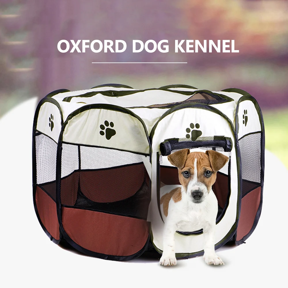 Foldable Dog House Kennel Oxford Pet Tent Playpen Cage Portable Cats Pet Bed Outdoor Dog Kennel Crate Park Tent Fence Exercise
Foldable Dog House Kennel Oxford Pet Tent Playpen Cage Portable Cats Pet Bed Outdoor Dog Kennel Crate Park Tent Fence Exercise