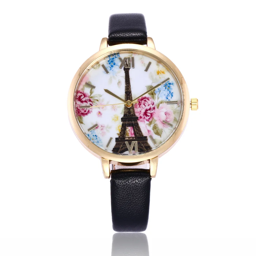 Fashion Elegant Eiffel Tower Women's Quartz Wristwatches Lady Dress Watches Women's Bracelet Watch Relogio Feminino Slim Strap
Fashion Elegant Eiffel Tower Women's Quartz Wristwatches Lady Dress Watches Women's Bracelet Watch Relogio Feminino Slim Strap