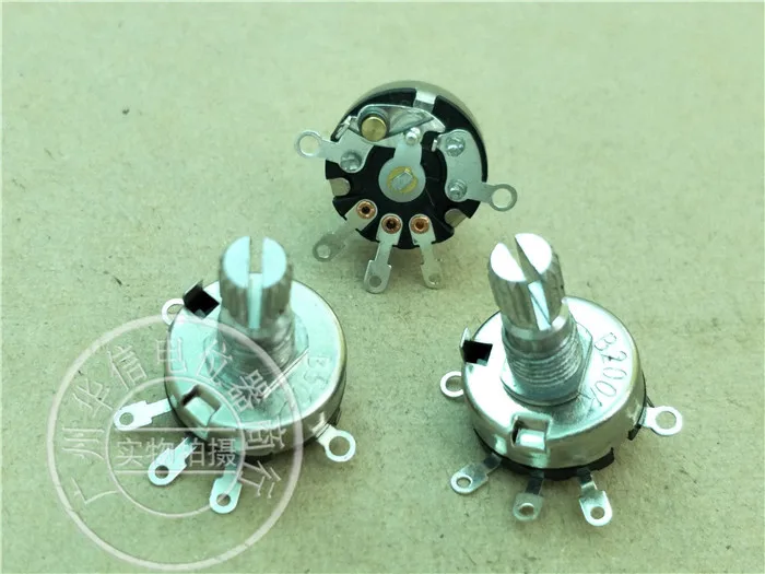 

Original new 100% RV171NS-1W-15KQ-B50K-EP 172 TYPE with switch potentiometer RV171NS B50K B200K 15MM plum blossom axis