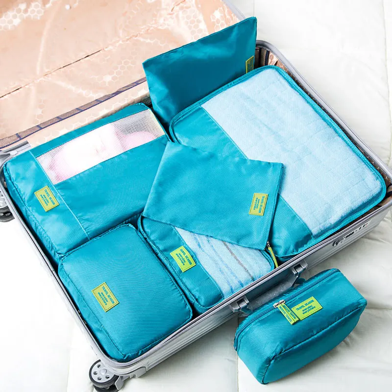 High Quality Oxford Cloth Travel Mesh Bag In Bag Luggage Organizer Packing Cube Organiser for Clothing
High Quality Oxford Cloth Travel Mesh Bag In Bag Luggage Organizer Packing Cube Organiser for Clothing