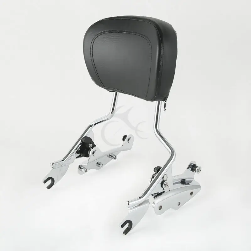 Passenger Backrest Sissy Bar + 4 Point Docking Kit For Harley Street Glide Road King Touring FLHR FLHX FLHT FLTR 09-13
Passenger Backrest Sissy Bar + 4 Point Docking Kit For Harley Street Glide Road King Touring FLHR FLHX FLHT FLTR 09-13