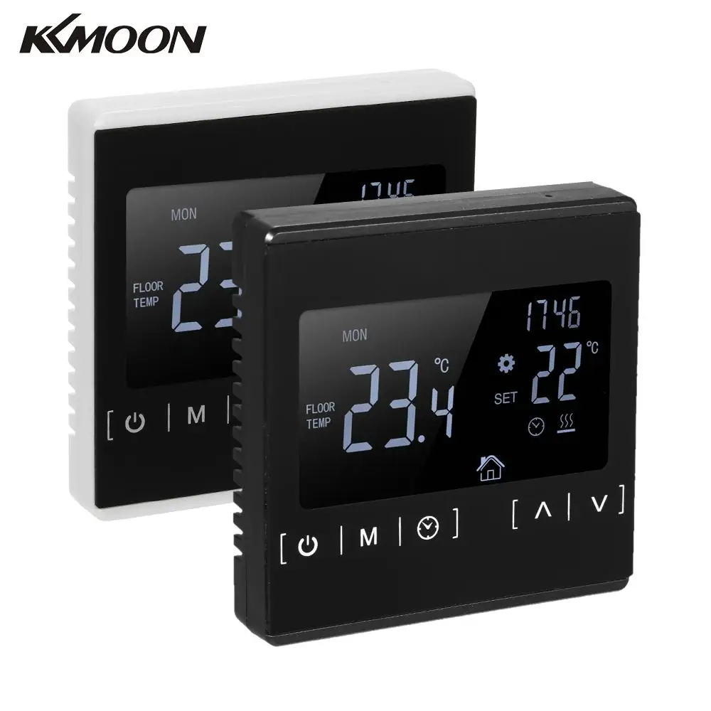 LCD Touch Screen Thermostat Electric Floor Heating System Water Heating Thermoregulator AC85-240V Temperature Controller
LCD Touch Screen Thermostat Electric Floor Heating System Water Heating Thermoregulator AC85-240V Temperature Controller