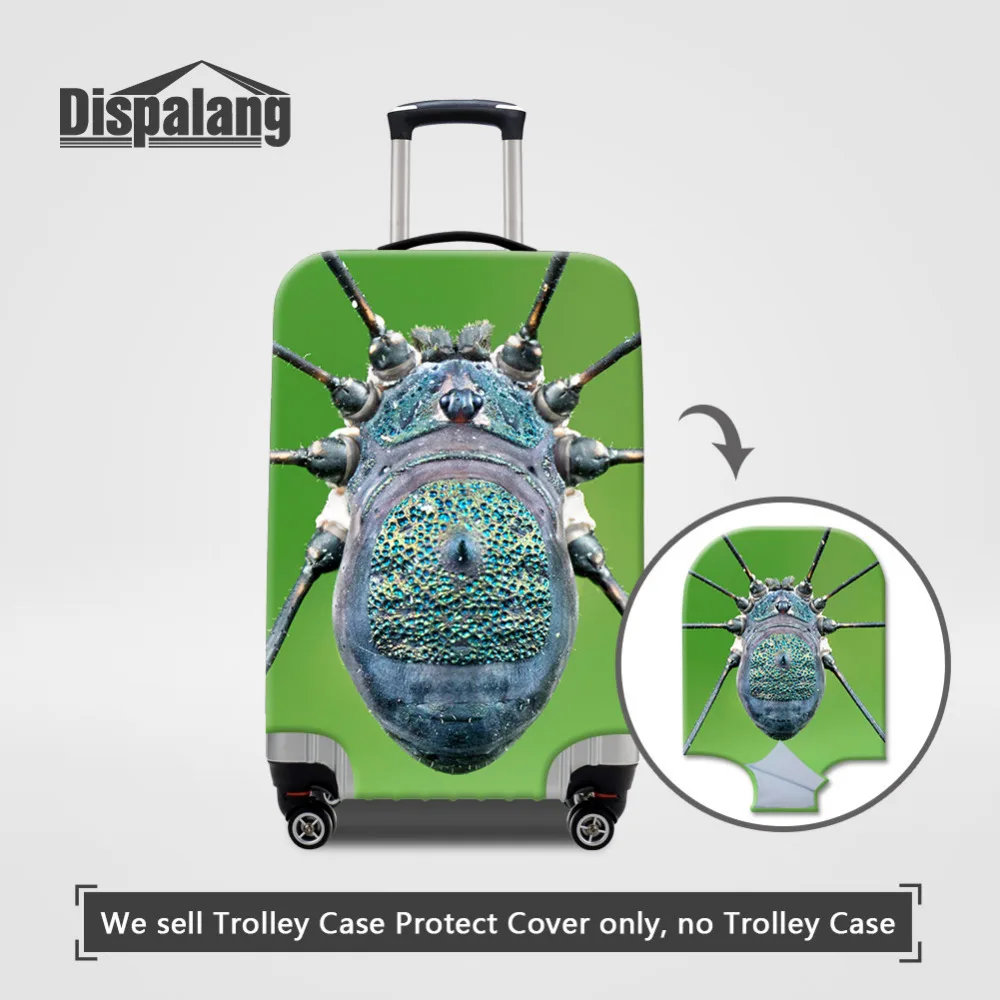 

Dispalang Insect Animal Print Luggage Protective Cover for 18-30 Inch Trolley Case Elastic Suitcase Dust Cover Luggage Protector