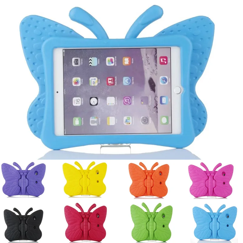 Case for ipad Air 1 2 ipad 5 6 pro 9.7 new ipad 2017 butterfly design Shock Proof EVA cover with stand Silicone para shell coque
Case for ipad Air 1 2 ipad 5 6 pro 9.7 new ipad 2017 butterfly design Shock Proof EVA cover with stand Silicone para shell coque