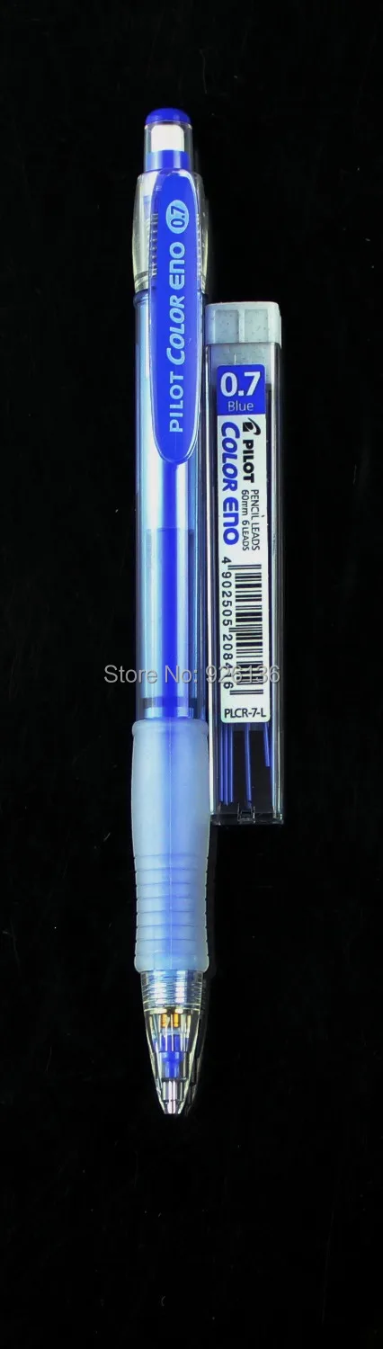 New Pilot Color Eno Mechanical Pencil 0.7 mm Blue Body Plus one Tube of Blue Leads HCR-197
New Pilot Color Eno Mechanical Pencil 0.7 mm Blue Body Plus one Tube of Blue Leads HCR-197