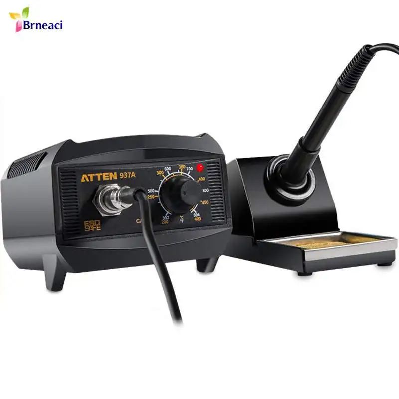 ATTEN New 937A Welding Station 65W High Power Electric Soldering Iron Anti Static Constant Temperature Solder Tin Platform
ATTEN New 937A Welding Station 65W High Power Electric Soldering Iron Anti Static Constant Temperature Solder Tin Platform