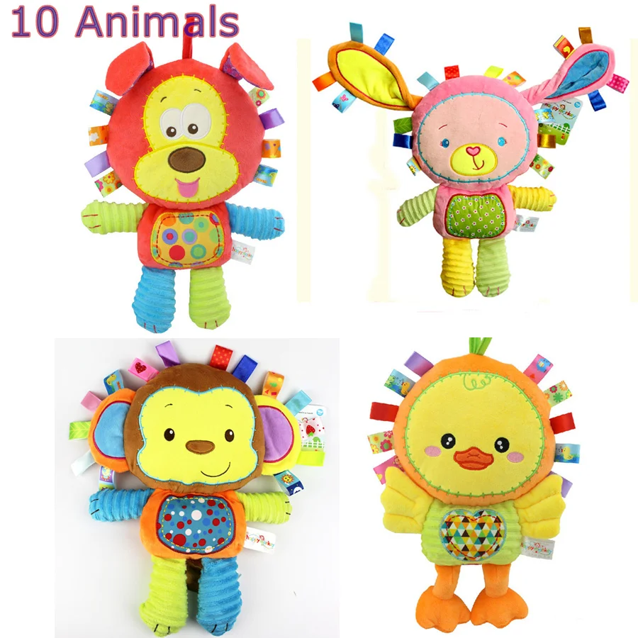 Cartoon Cute Baby Plush Rattle Stuffed Animal Infant Educational Learning Toys For Toddler Baby Toys 0-12 month Plush Toy Doll
Cartoon Cute Baby Plush Rattle Stuffed Animal Infant Educational Learning Toys For Toddler Baby Toys 0-12 month Plush Toy Doll