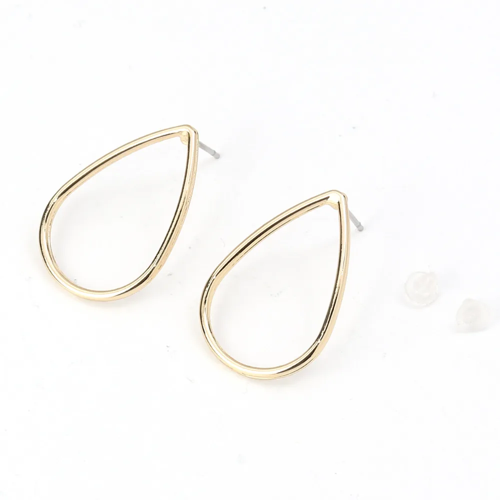 DoreenBeads Zinc Based Alloy Ear Post Stud Earrings Findings Drop Gold 25mm x 17mm( 5/8"), Post/ Wire Size: (21 gauge), 10 PCs
DoreenBeads Zinc Based Alloy Ear Post Stud Earrings Findings Drop Gold 25mm x 17mm( 5/8"), Post/ Wire Size: (21 gauge), 10 PCs