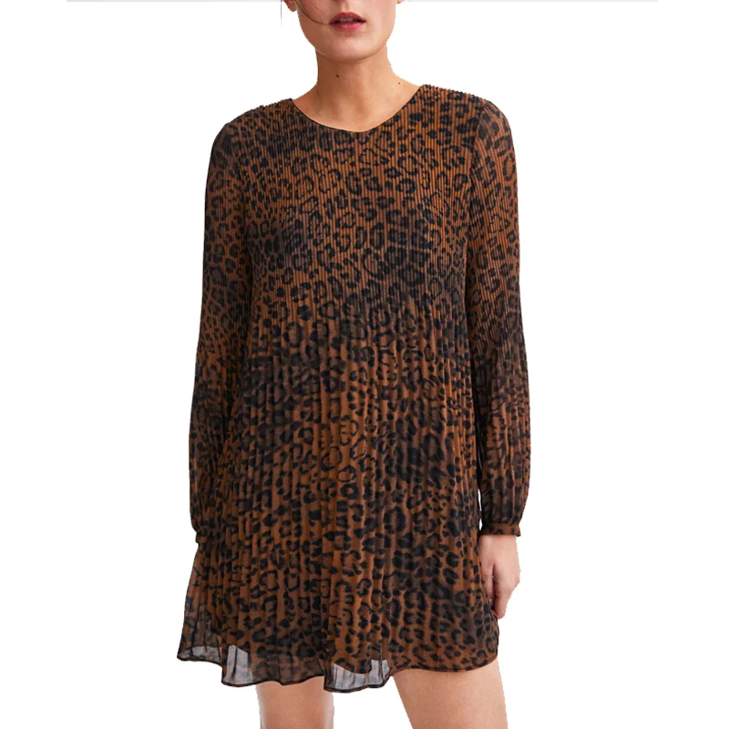 2019 za Women O-neck PLEATED animal PRINT ANIMAL full sleeve LEOPARD PRINT dresses Dress Hot Sale Women Clothing vestidos
2019 za Women O-neck PLEATED animal PRINT ANIMAL full sleeve LEOPARD PRINT dresses Dress Hot Sale Women Clothing vestidos