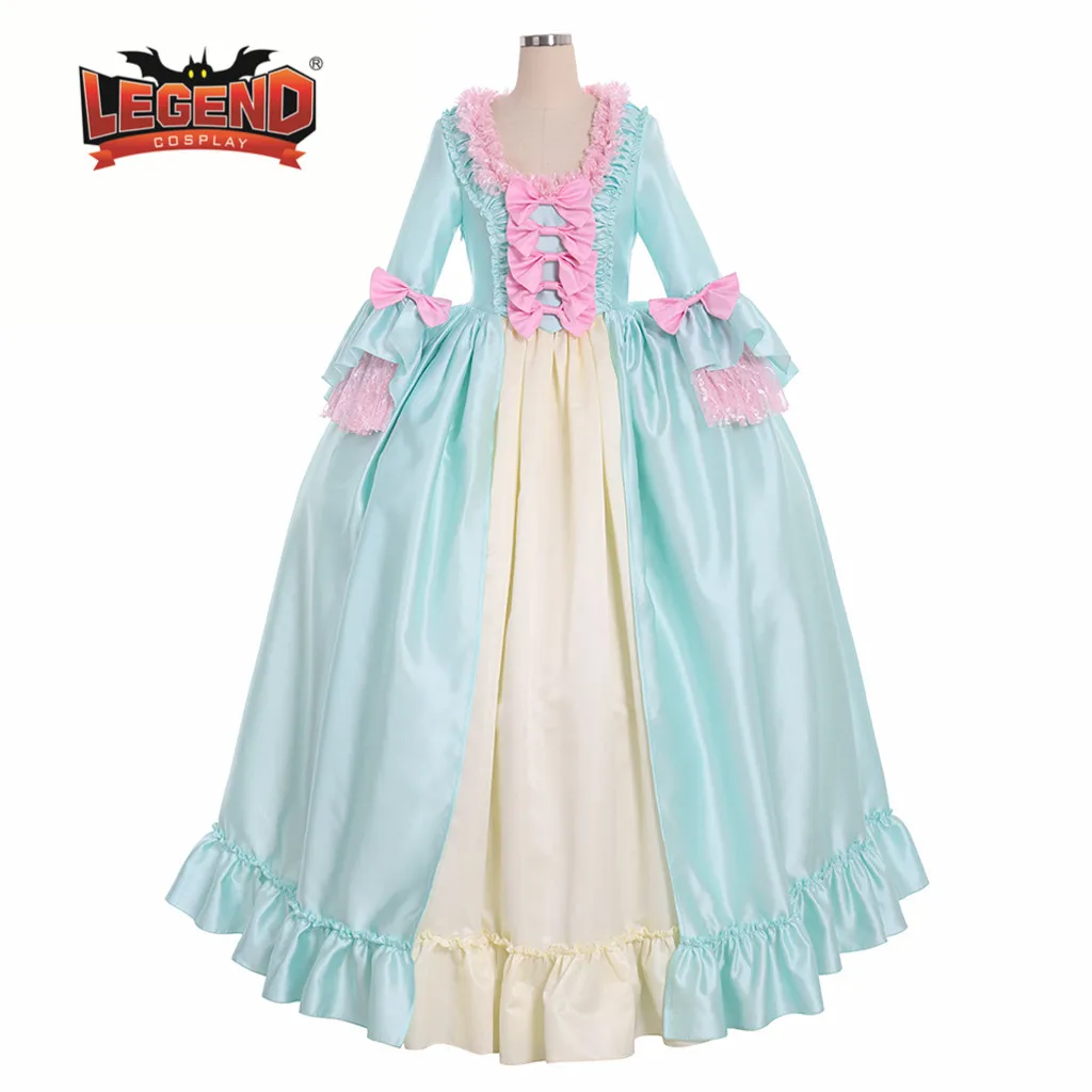 Rococo Colonial Georgian 18th Marie Antoinette Day Court gown Dress blue gown dress
Rococo Colonial Georgian 18th Marie Antoinette Day Court gown Dress blue gown dress