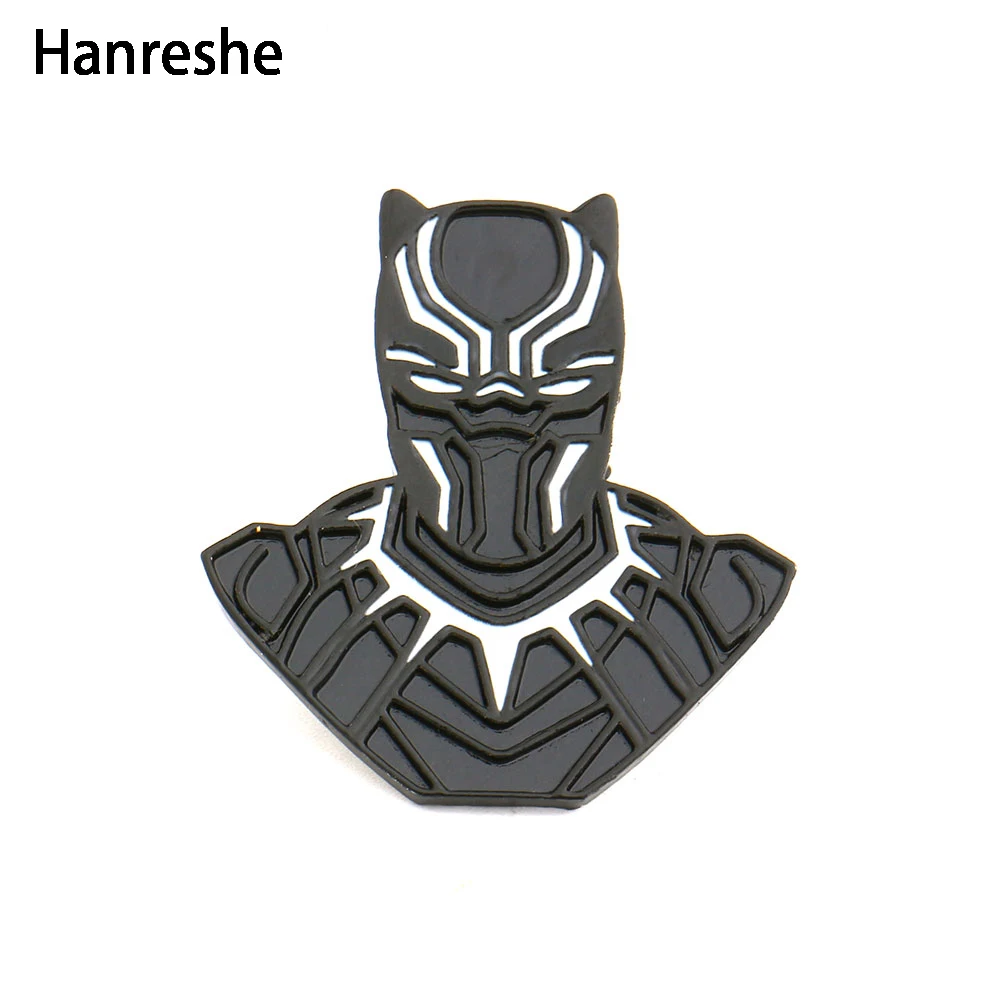 Black Panther Brooches Avengers:Infinity War Jewelry Pins T'Challa Wakanda King White/Black Enamel Brooch
Black Panther Brooches Avengers:Infinity War Jewelry Pins T'Challa Wakanda King White/Black Enamel Brooch