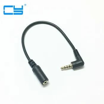 Cabo extensao para audio 3.5 90 Degree macho para 3.5 femea 0.1m de plugue Jack estereo para fone de ouvido de carro AUX M/F
Cabo extensao para audio 3.5 90 Degree macho para 3.5 femea 0.1m de plugue Jack estereo para fone de ouvido de carro AUX M/F