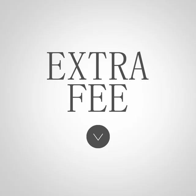 Item Type Extra Fee; Additional Pay on Your Order or for the costs of Shipping or Extra Fee
Item Type Extra Fee; Additional Pay on Your Order or for the costs of Shipping or Extra Fee