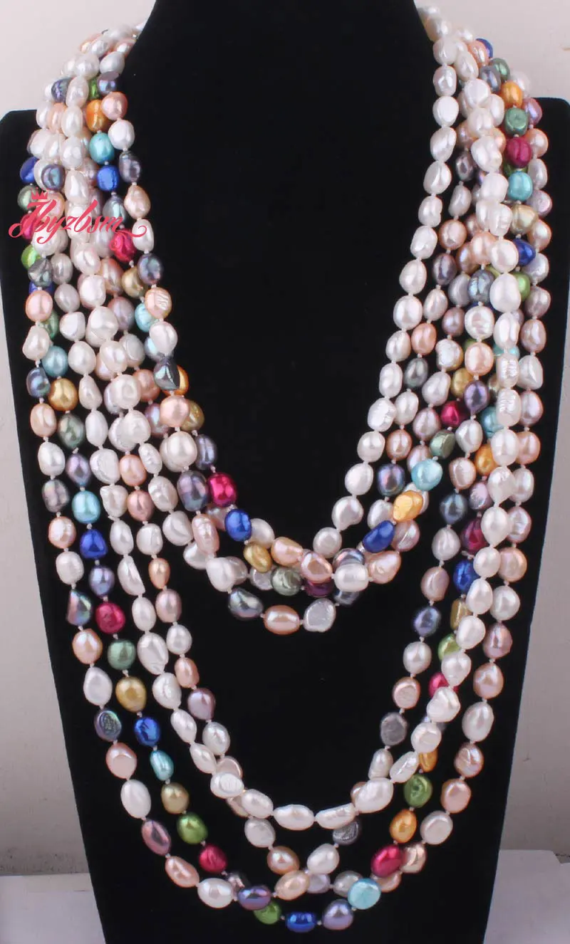 7x8-8x9mm Freeform Freshwater Pearl Natural Stone Beads Fashion Style Handwork For Woman Necklace 45" Not Button,Free shipping
7x8-8x9mm Freeform Freshwater Pearl Natural Stone Beads Fashion Style Handwork For Woman Necklace 45" Not Button,Free shipping
